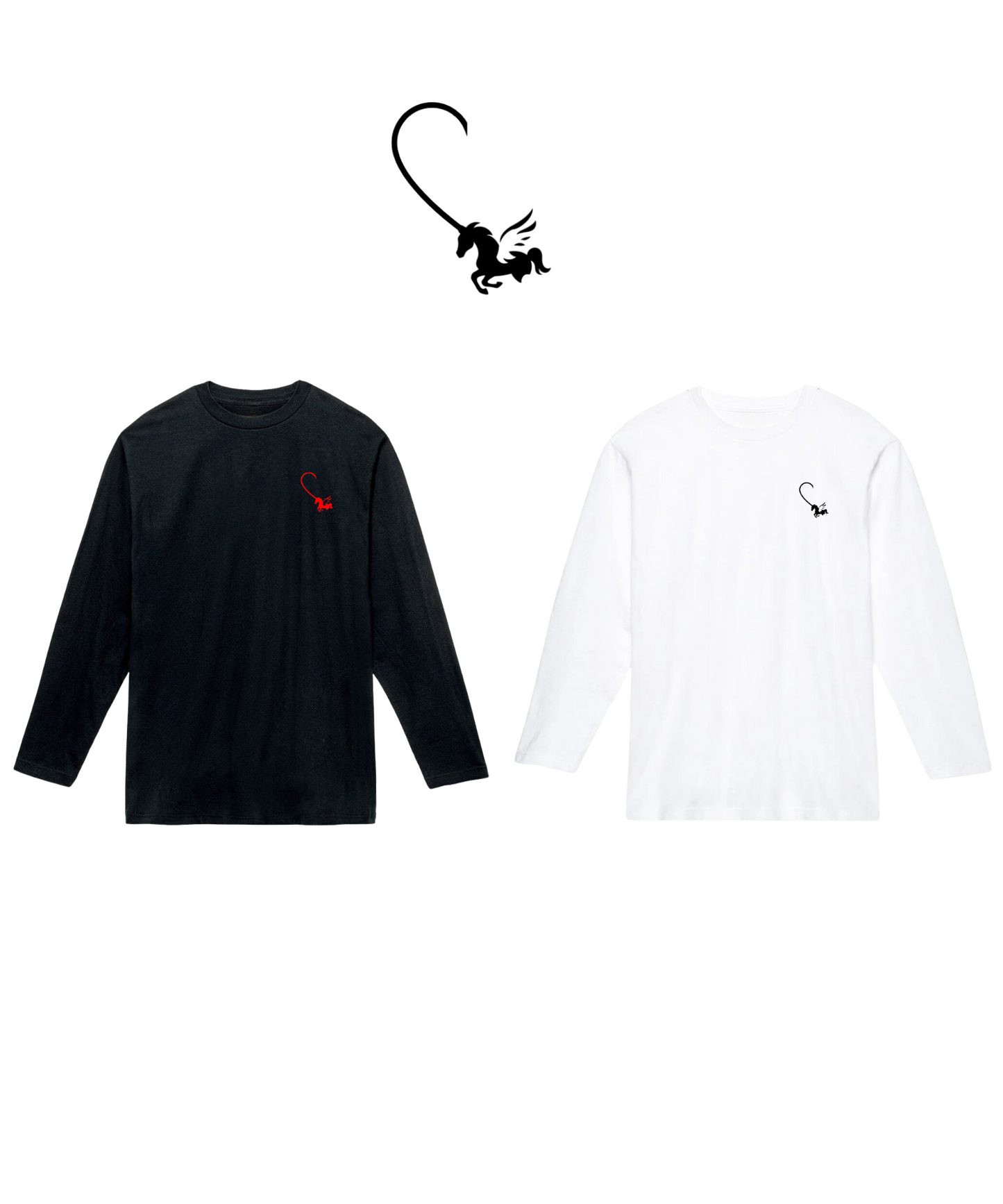Towa 100% Cotton Long T-shirt (left heart)