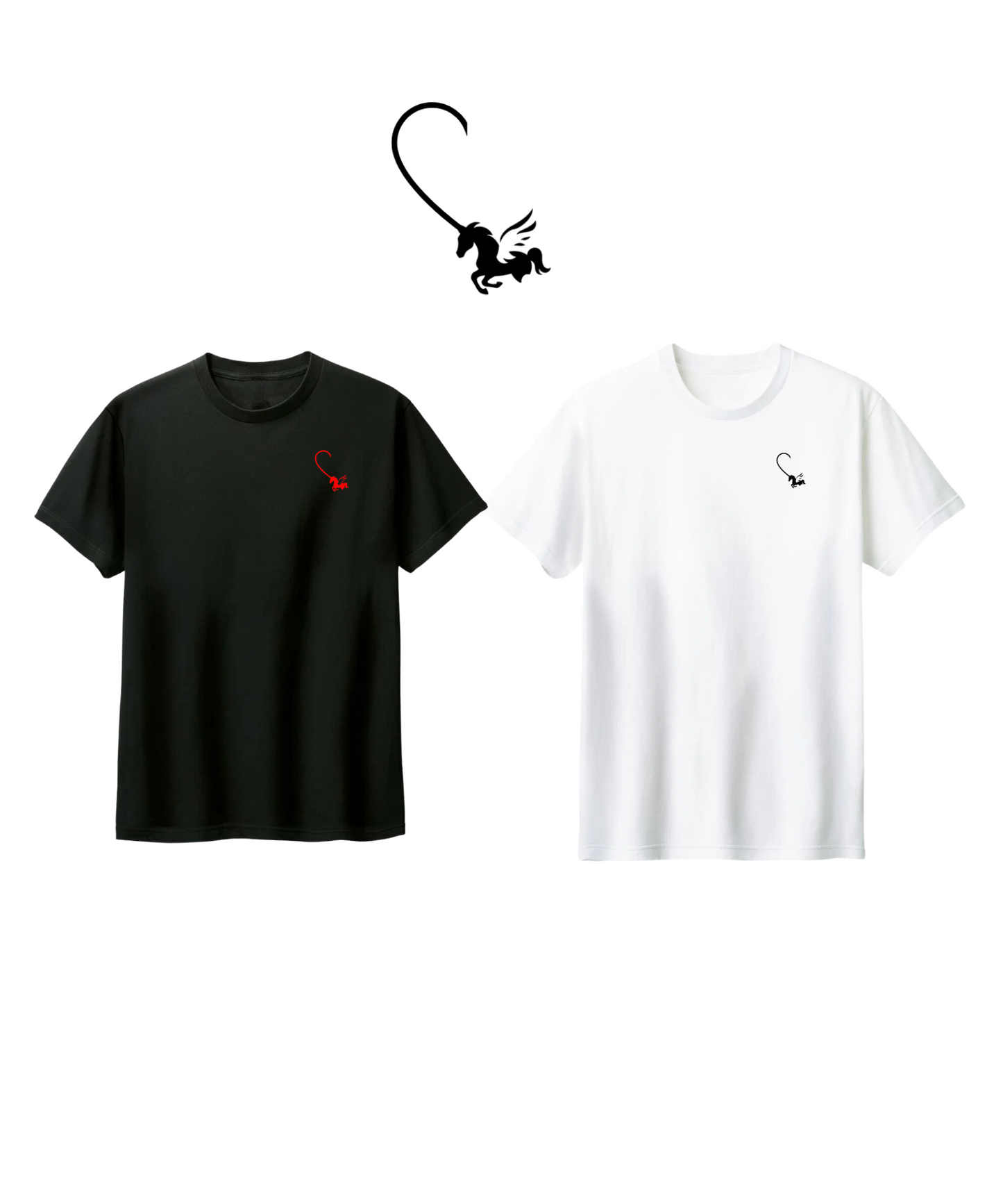 Towa 100% cotton T-shirt (left heart)