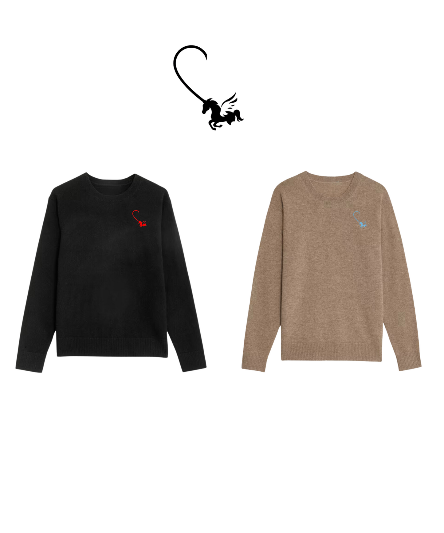 Towa 100% Cashmere Sweater (left heart)