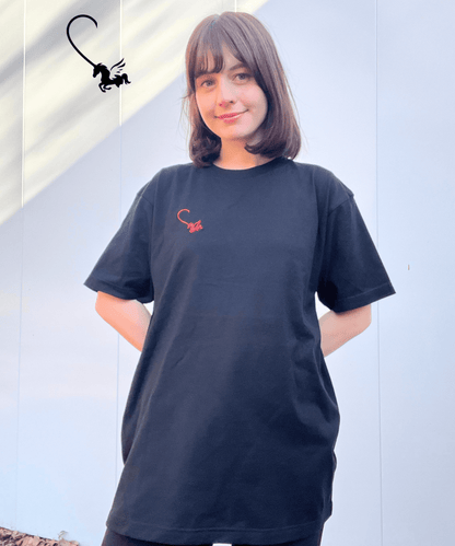 Towa コットン100%Tシャツ (左ハート)