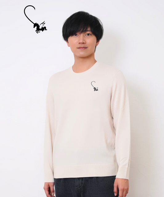 Towa 100% Cashmere Sweater (left heart)