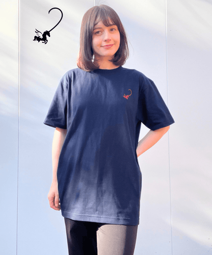 Towa コットン100%Tシャツ (右ハート)