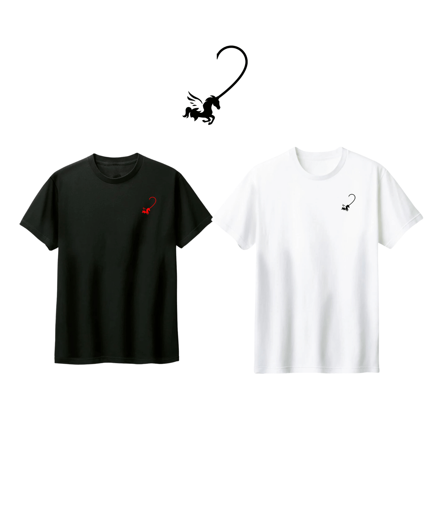 Towa コットン100%Tシャツ (右ハート)